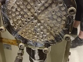 Reingung eines Rohrbündelkühlers